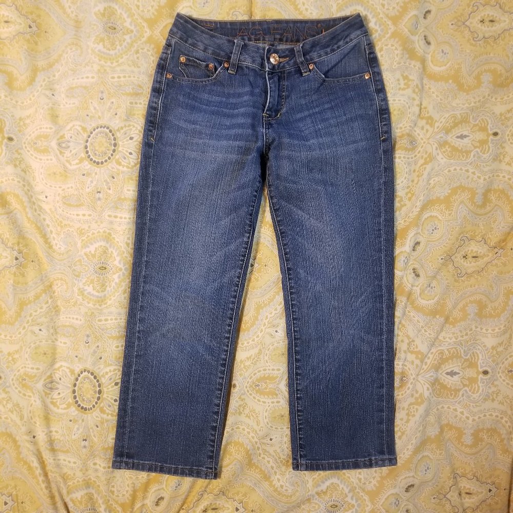 Jag Jeans cropped stretch jeans, size 2